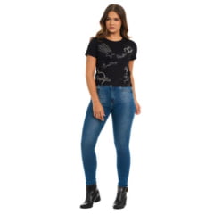 Calça Feminina Buphallos Jeans Skinny New Basic Ref: BP242