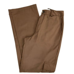Calça Feminina Country City Cargo Amanda Marrom Ref:CC21032