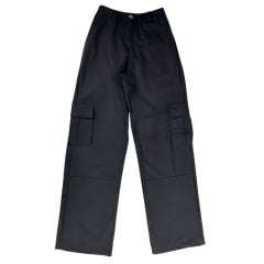 Calça Feminina Country City Cargo Amanda Preto Ref:CC2103