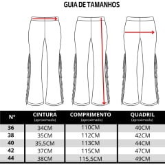 Calça Feminina Country City Virginia Marrom Com Franjas Na Lateral E Barra Flare REF:CV2106