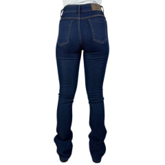 Calça Feminina Gold Ranch Jeans Azul Escuro Amaciada Flare Ref: Arizona