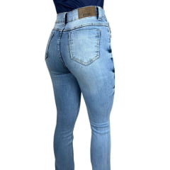 Calça Feminina Gold Ranch Jeans Azul Médio Sky Flare Ref: Califórnia