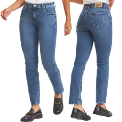 Calça Feminina Lee Marion Premium Cintura Alta Corte Reto Ref. 3252L Calça Feminina Lee Marion Premium Cintura Alta Corte Reto Ref. 3252L