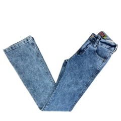 Calça Feminina Jeans Os Boiadeiros Tradicional Marmorizada Ref 030