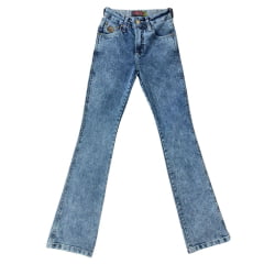 Calça Feminina Jeans Os Boiadeiros Tradicional Marmorizada Ref 030