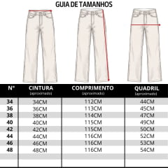 Calça Feminina Radade Wide Leg Azul Detalhe Trançado