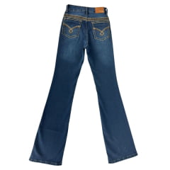 Calça Feminina Laço Forte Bordado Diamante Ref:7037