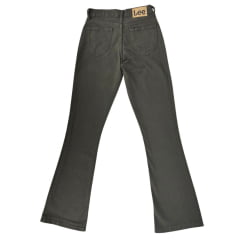 Calça Feminina Lee Jeans Verde Escuro Premium Hoxie Stretch Bootcut Ref:3405L