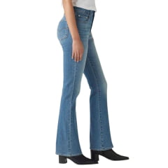 Calça Feminina Levi's 725 High Rise Bootcut Azul Médio Ref:187590202