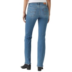 Calça Feminina Levi's 725 High Rise Bootcut Azul Médio Ref:187590202