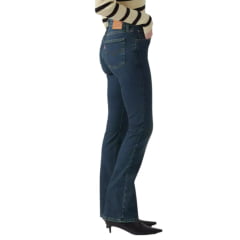 Calça Feminina Levi's Jeans Azul 725 High Rise Bootcut Com Strech Ref:187590190
