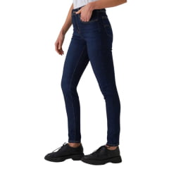 Calça Feminina Levi's Jeans Azul Escuro 721 High Rise Skinny REF: LB7210073