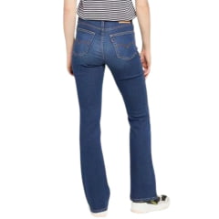 Calça Feminina Levi's Jeans Azul Escuro 725 High Rise Bootcut Flare Ref:187590196