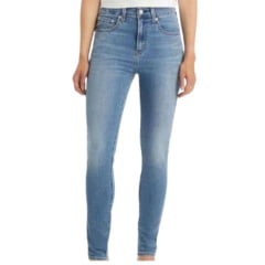 Calça Feminina Levi's Jeans Azul Médio 721 High-Rise Skinny Ref:LB7210074