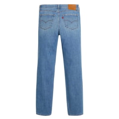 Calça Feminina Levi's Jeans Azul Médio 724 High Rise Stright Reta Ref: 188830384