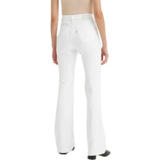 Calça Feminina Levi's Jeans Branco Neve Flare 726 Ref: A 34100069