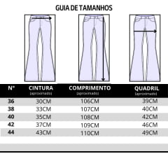 Calça Feminina Levi's Jeans Branco Neve Flare 726 Ref: A 34100069