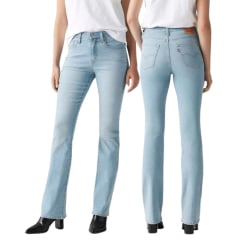 Calça Feminina Levi's Jeans Delavê 725 High Rise Bootcut Stellar Strech Ref:187590201