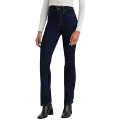 Calça Feminina Levi's Jeans Azul Escuro 725 High Rise Bootcut Ref:187590050