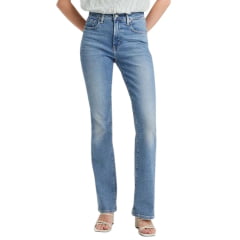 Calça Feminina Levi's Jeans Azul Stonado Bootcut 725 Stellar Strech Ref:187590116