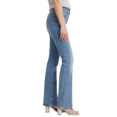 Calça Feminina Levi's Jeans Azul Stonado Bootcut 725 Stellar Strech Ref:187590116