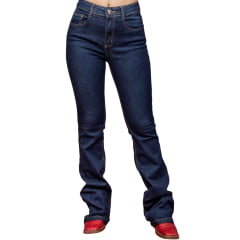 Calça Feminina Miss Country Jeans Heri Tage Blue Azul Jeans REF:001105