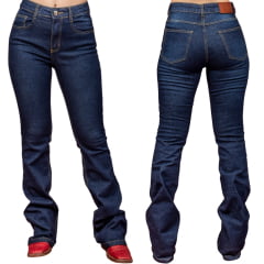 Calça Feminina Miss Country Jeans Heri Tage Blue Azul Jeans REF:001105 Calça Feminina Miss Country Jeans Heri Tage Blue Azul Jeans REF:001105