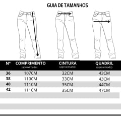 Calça Feminina Miss Country Jeans Heri Tage Blue Azul Jeans REF:001105