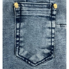 Calça Feminina Ox Horns Jeans Azul Médio Bootcut Básica Ref:2534