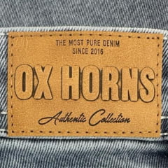 Calça Feminina Ox Horns Jeans Azul Médio Claro Bootcut Básica Ref:2532