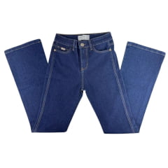 Calça Feminina Pura Raça Jeans Bootcut Amaciado - Ref: 07.0001.000006