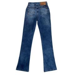 Calça Feminina Race Bull Jeans Authentic World Country Flare Ref:021 SKY