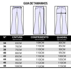 Calça Feminina Rodeo Farm Jeans Azul Médio Destroyed Premium Flare Ref 200500222