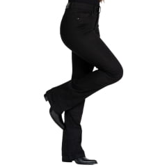 Calça Feminina Stabulos Jeans Preto Básica Bootcut Ref: STB501