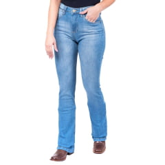 Calça Feminina Wrangler Jeans 19M Western BootCut Azul Claro Com Lycra Ref.19MX2LS60UN