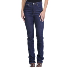 Calça Feminina Wrangler Jeans Azul Escuro 20m Western Bootcut Ref:20MD8SW60UN