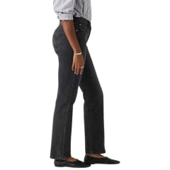 Calça Feminina Levi's 501 Curve Stretch Preta Ref:0036A0000