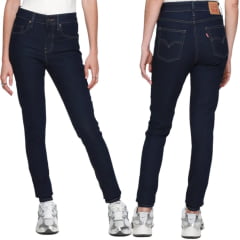 Calça Feminina Levi's 721 High Rise Skinny Lavagem Escura Ref:LB7210077