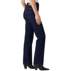 Calça Feminina Levi's 723 High Rise Straight Soft Stretch Lavagem Escura Ref:008SY0001