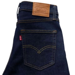 Calça Feminina Levi's 723 High Rise Straight Soft Stretch Lavagem Escura Ref:008SY0001
