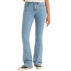 Calça Feminina Levi's 725 High Rise Bootcut Lavagem Clara Ref:LB7250067