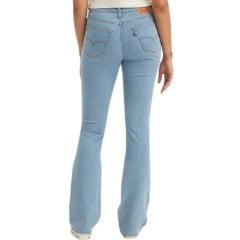 Calça Feminina Levi's 725 High Rise Bootcut Lavagem Clara Ref:LB7250067