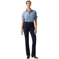 Calça Feminina Levi's 725 High Rise Bootcut Soft Stretch Amaciada Ref:187590349