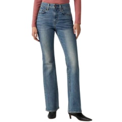 Calça Feminina Levi's 726 High Rise Vintage Stretch Lavagem Média Ref:A34100168