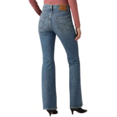 Calça Feminina Levi's 726 High Rise Vintage Stretch Lavagem Média Ref:A34100168