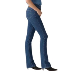 Calça Feminina Levi's Stellar 725 High Rise Bootcut Azul Médio Ref:187590234
