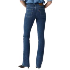 Calça Feminina Levi's Stellar 725 High Rise Bootcut Azul Médio Ref:187590234