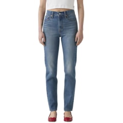 Calça Feminina Levi's Wedgie Slim Stretch Lavagem Média Ref:003NE0003