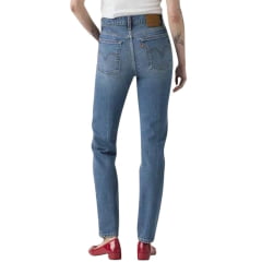 Calça Feminina Levi's Wedgie Slim Stretch Lavagem Média Ref:003NE0003