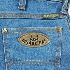 Calça Country Feminina Tradicional Os Boiadeiros Delavê